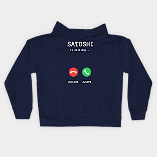 Satoshi is Calling Kids Hoodie